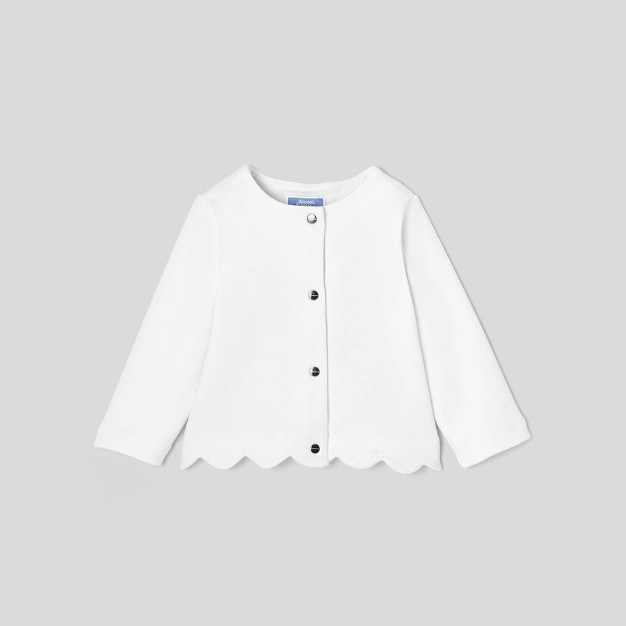 Flis kardigan za dojenčke deklice