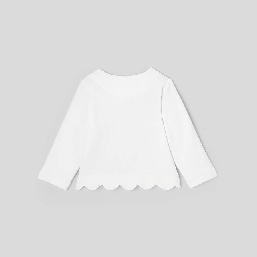 Flis kardigan za dojenčke deklice