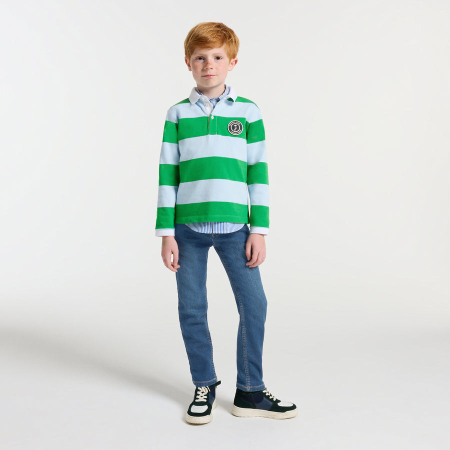 ravne hlače iz jeansa za dečke