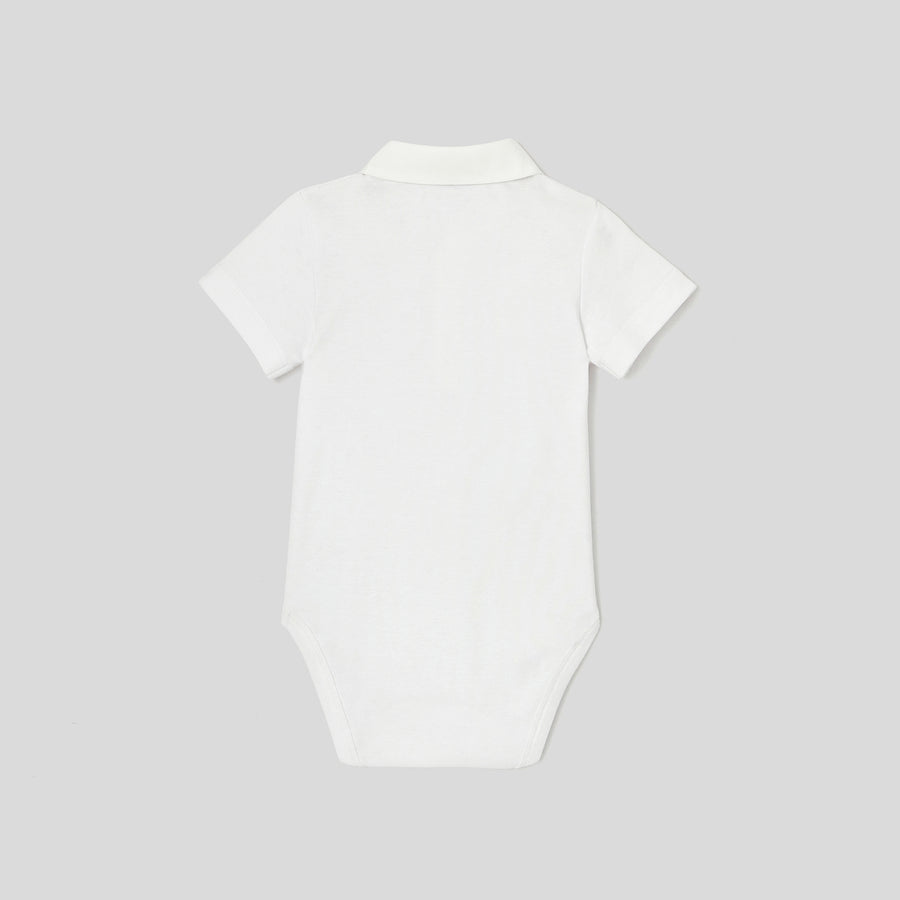 Bodi z oxford ovratnikom za dojenčke dečke