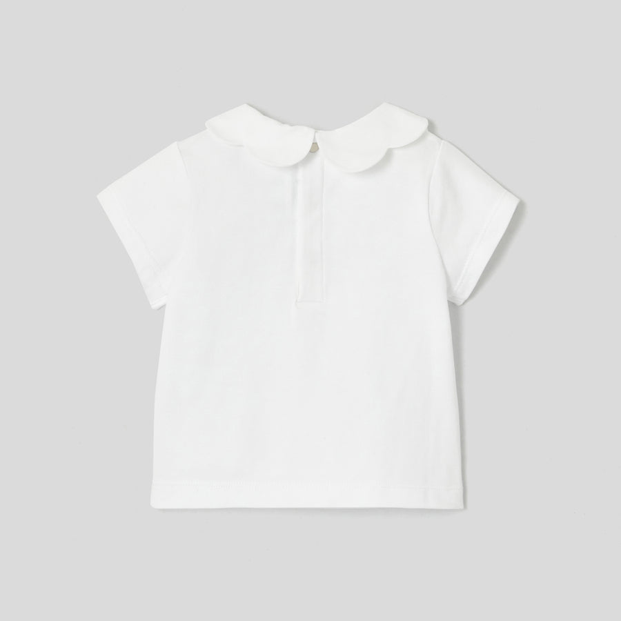 Majica s kratkimi rokavi za dojenčke deklice