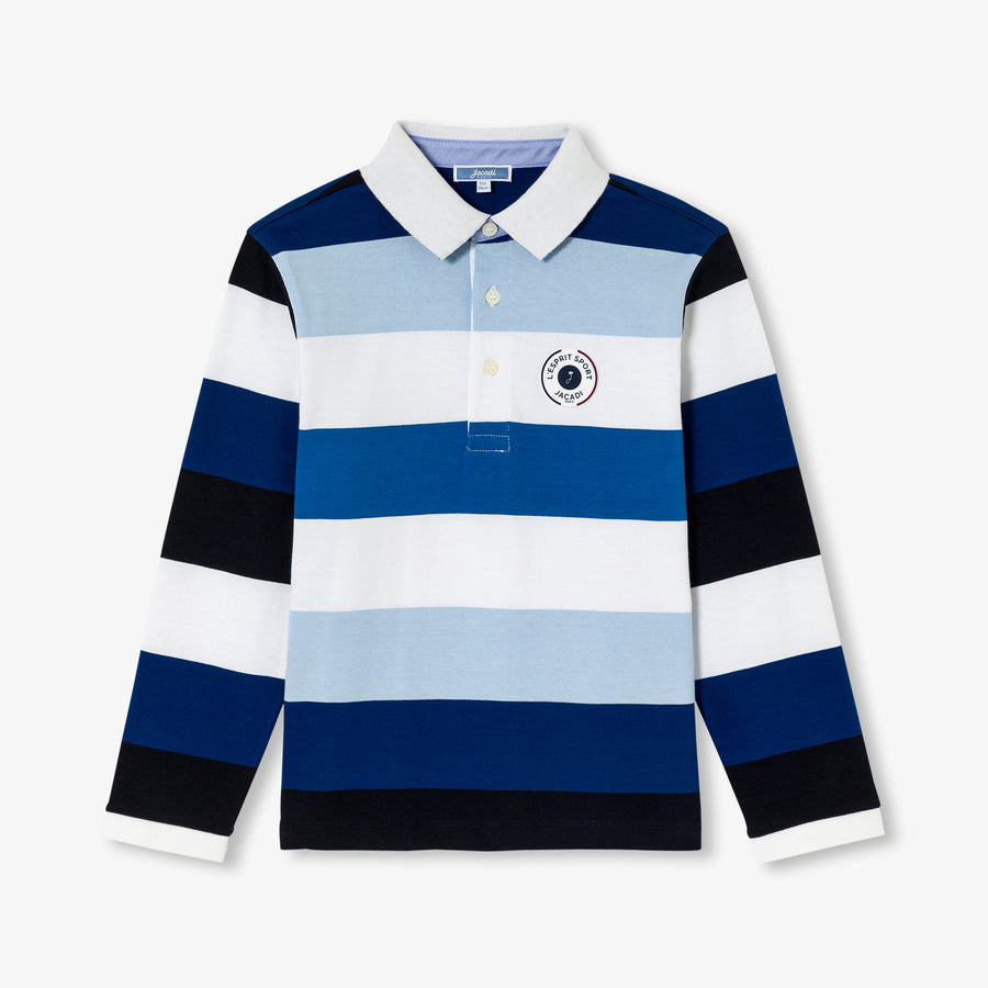 Polo majica dolgih rokavov za dečke