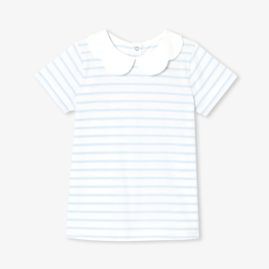 Prugasta polo majica za deklice