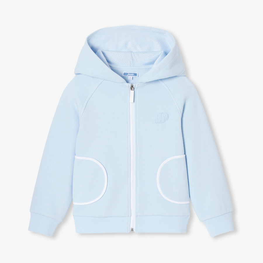 Majica s patentnim zapiranjem za deklice