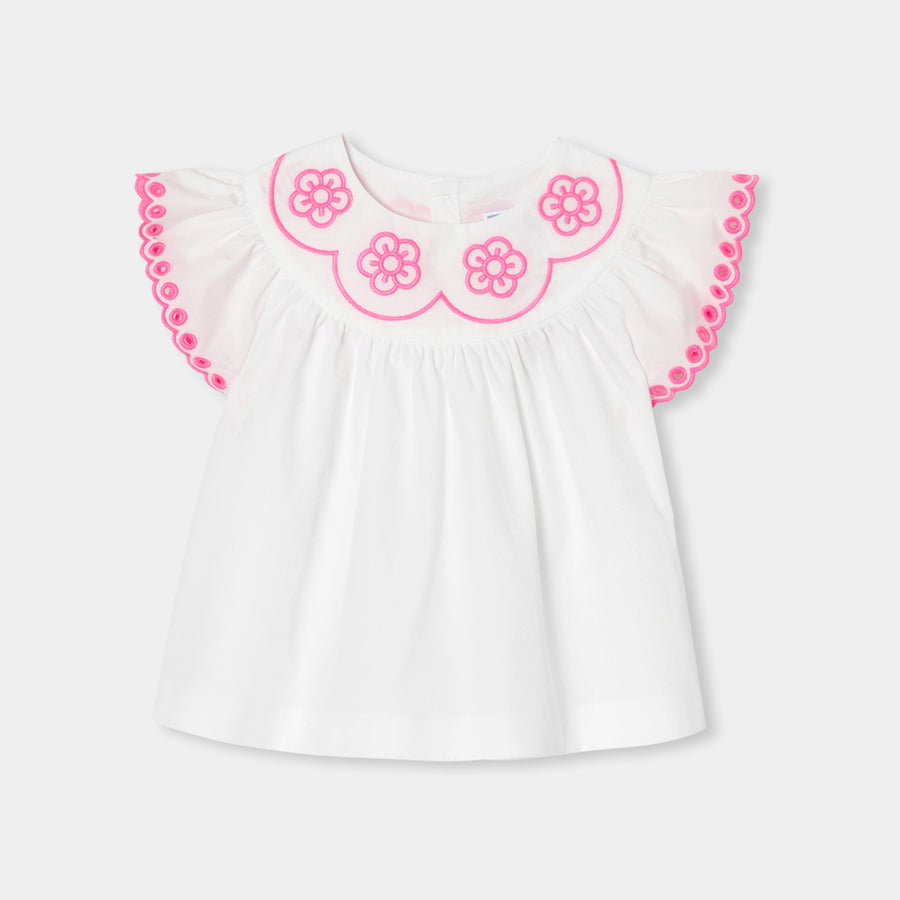 Bluza s kratkimi rokavi za deklice
