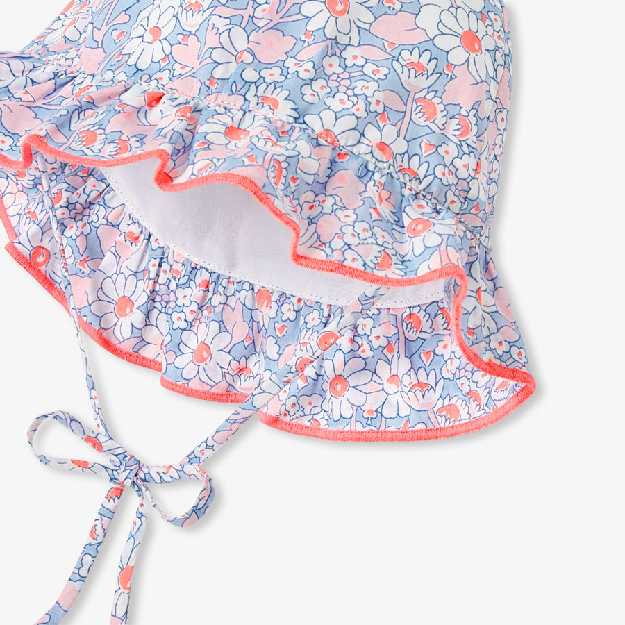 Kapa za dojenčke deklice iz tkanine Liberty