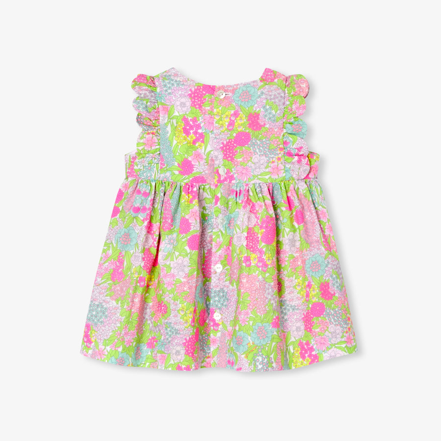 Haljinica iz Liberty tkanine za deklice