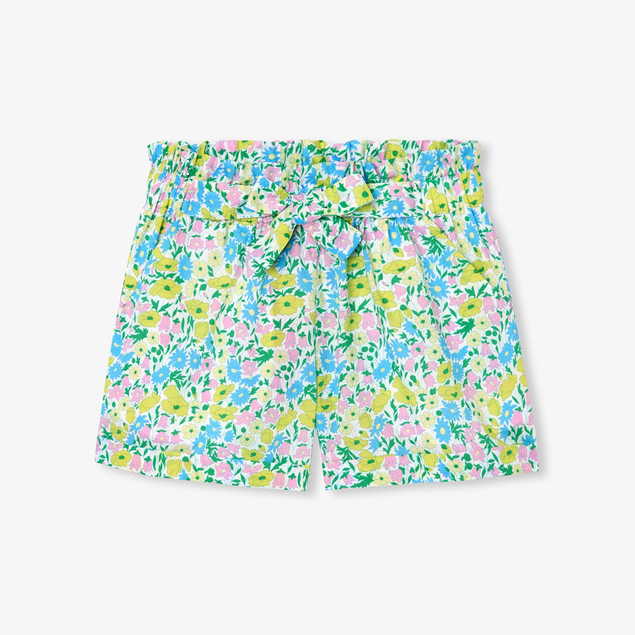 Kratke hlače iz Liberty tkanine za deklice