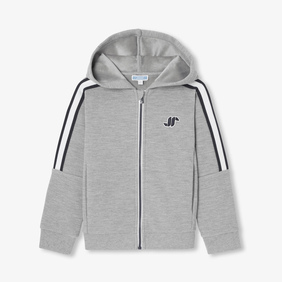 Pulover s patentnim zapiranjem za dečke