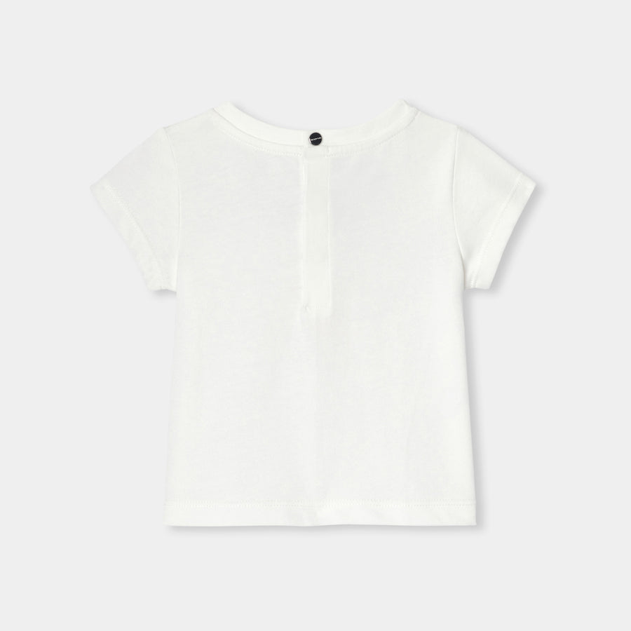 Bombažna majica za dojenčke deklice