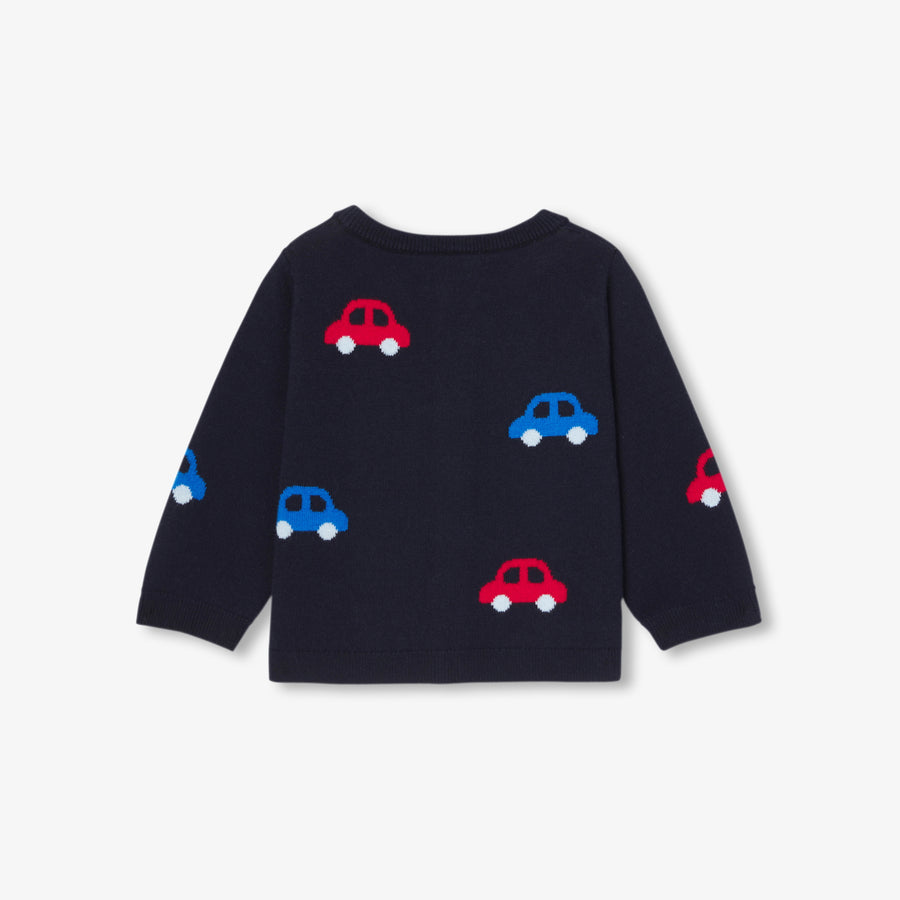 Pleteni kardigan za dojenčke dečke