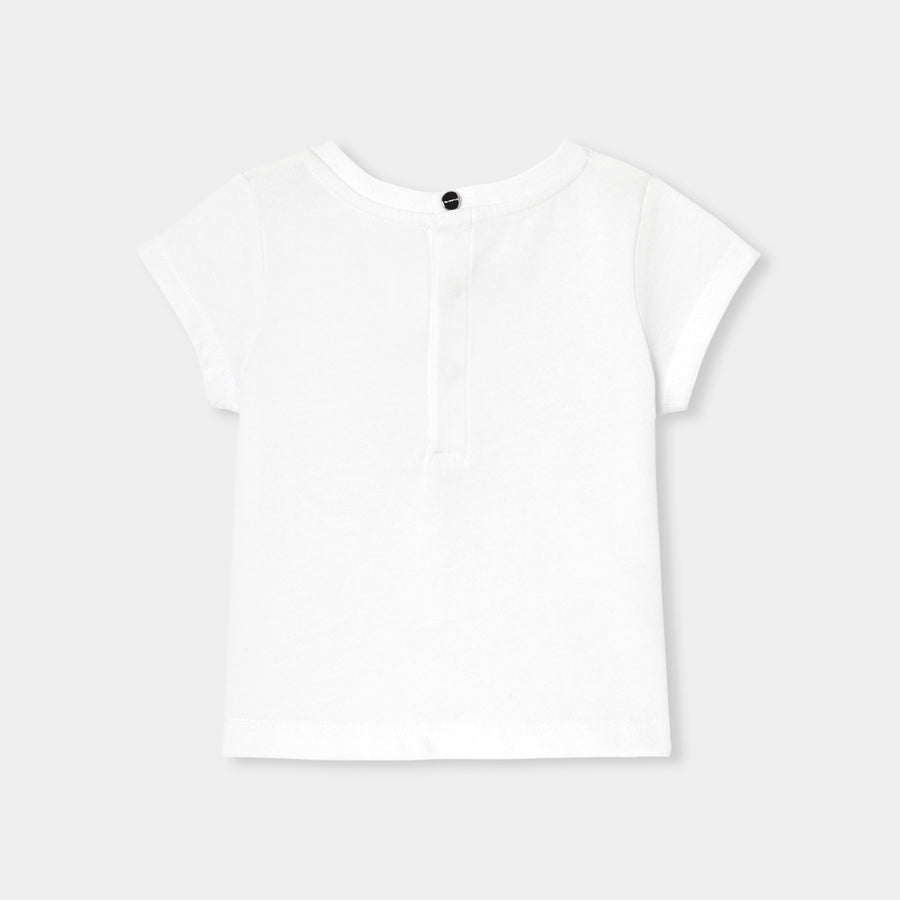 Bombažna majica za dojenčke deklice