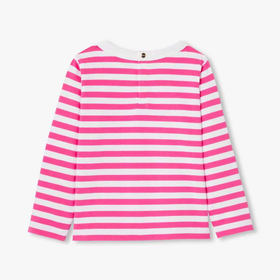 Mornarska majica iz džerseja za deklice