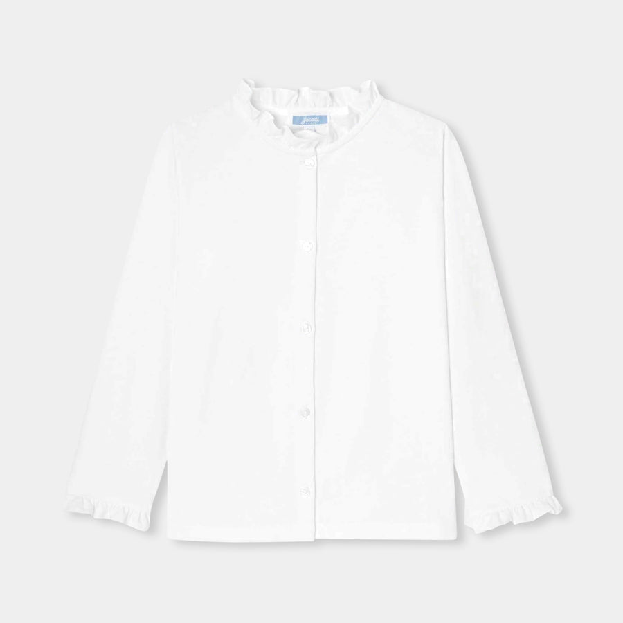 Bluza iz bombažnega džersija za deklice