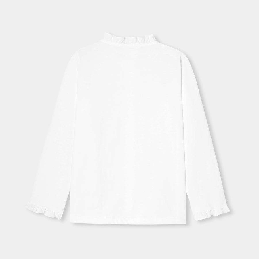 Bluza iz bombažnega džersija za deklice