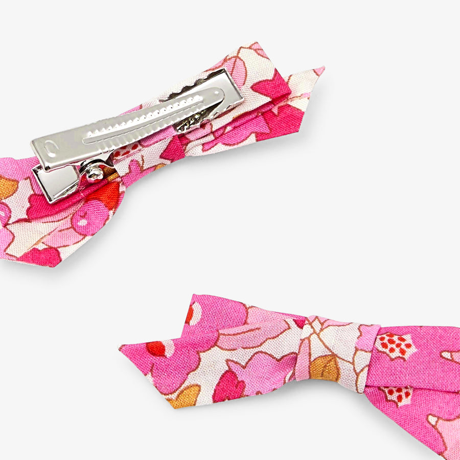 Duo ukosnica s mašnico Liberty za dojenčke deklice