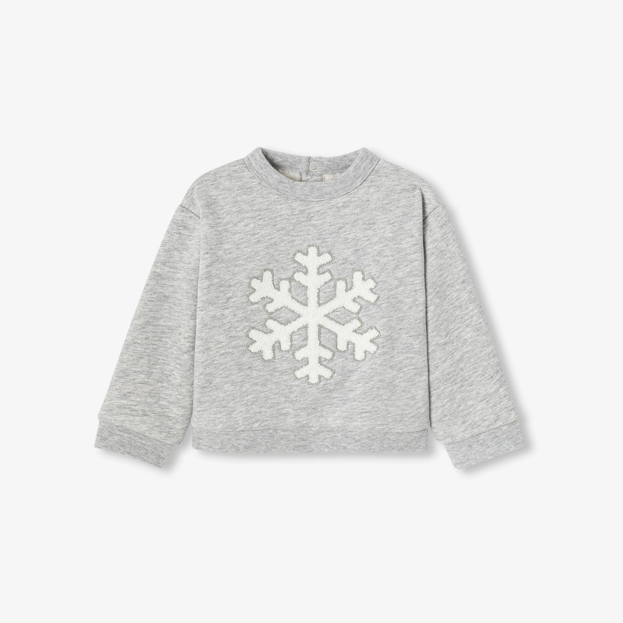 Podstavljena pulover majica iz flisa za dojenčke dečke