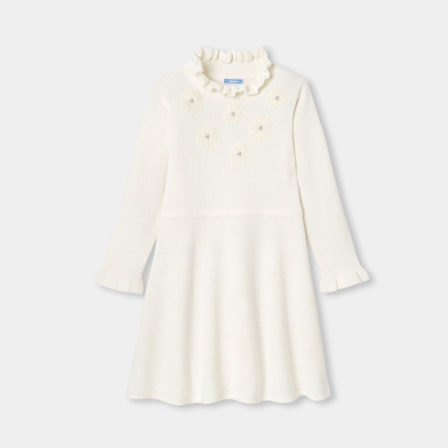 Pletena obleka za deklice