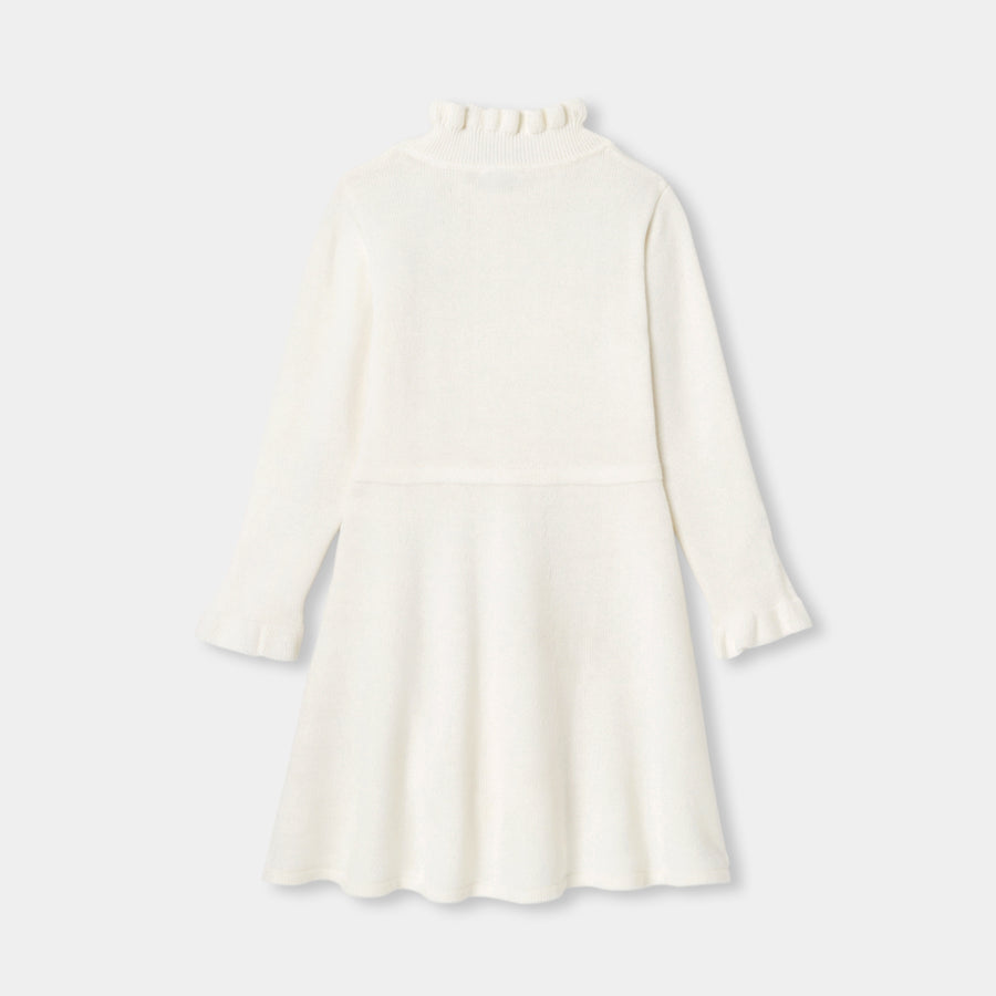 Pletena obleka za deklice