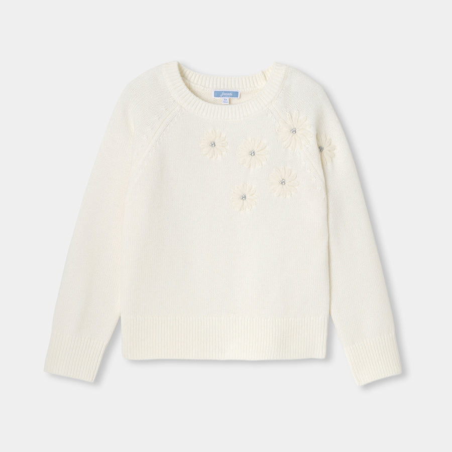 Volnen pulover za deklice