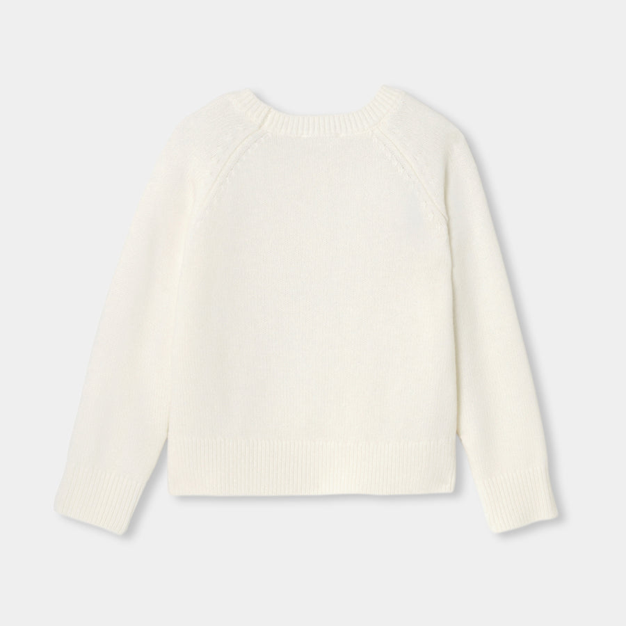 Volnen pulover za deklice