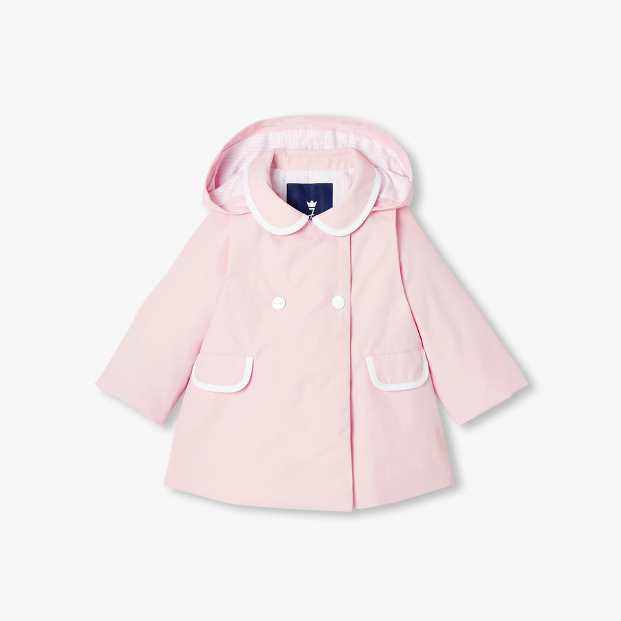 Pomladni plašč za deklice