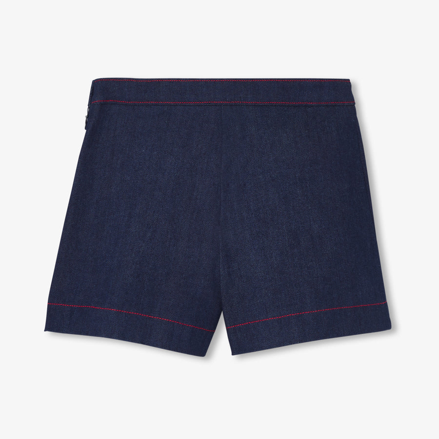 Denim hlače-suknja za deklice