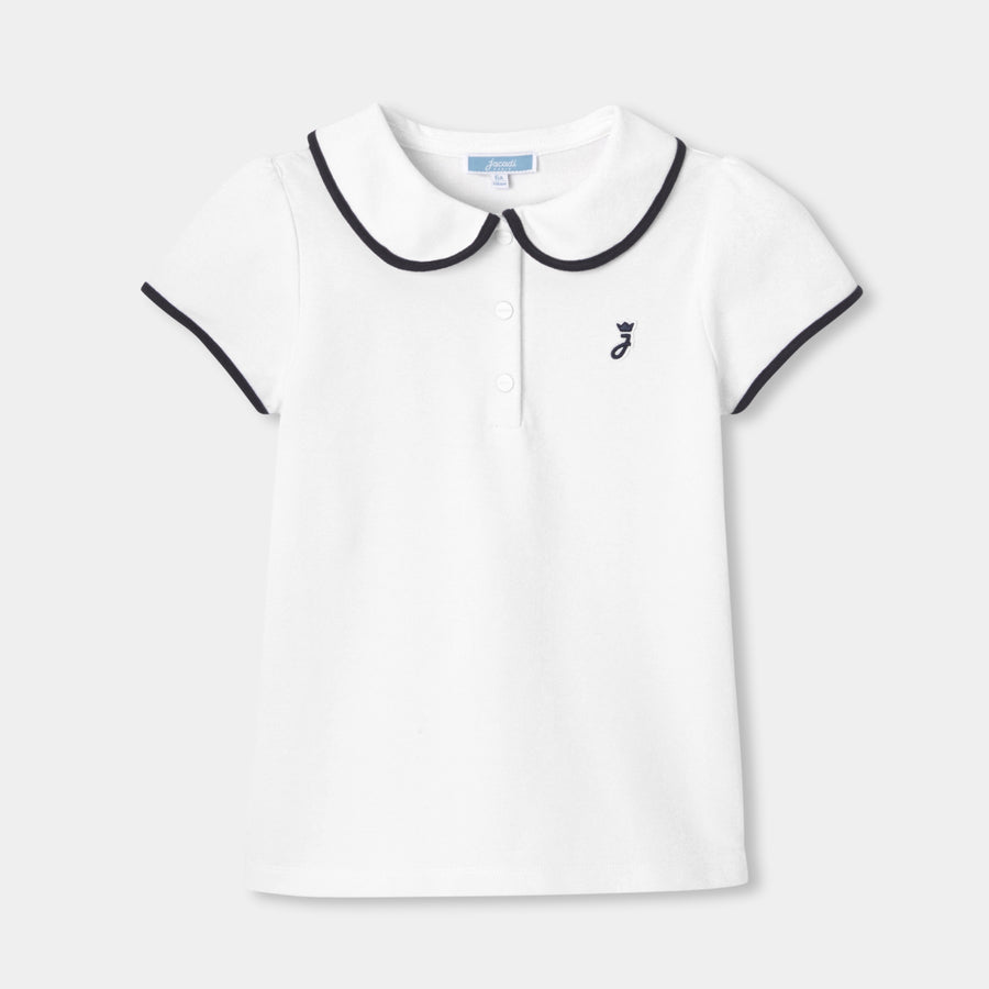 Polo majica s kratkimi rokavi za deklice