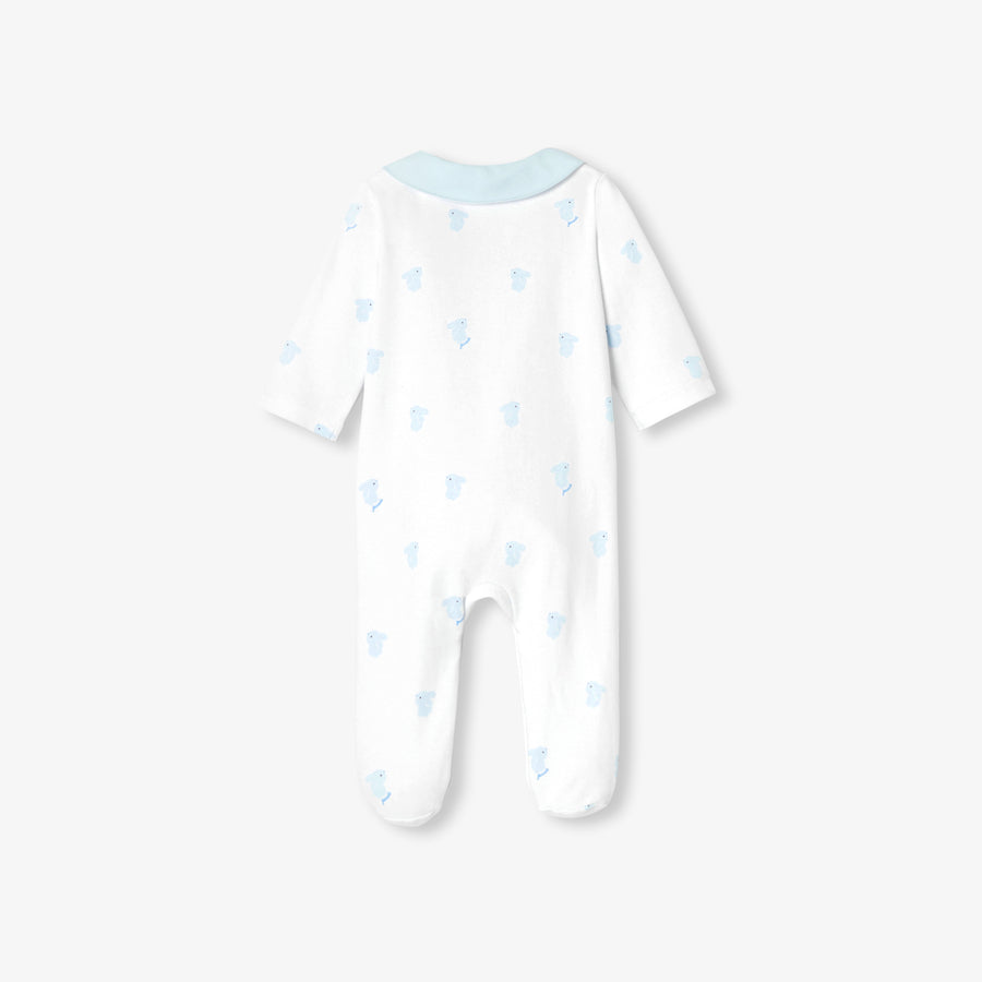 Bebina pižama iz interlock bombaža