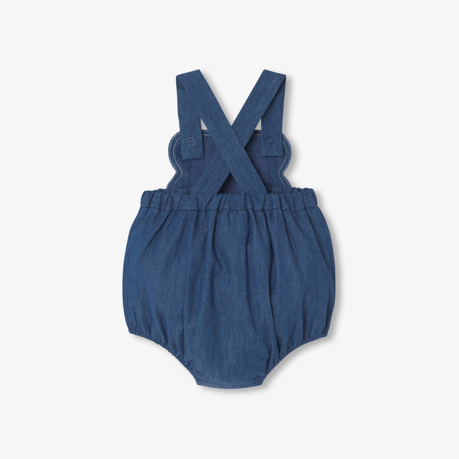 Lahki jeans kombinezon za deklice