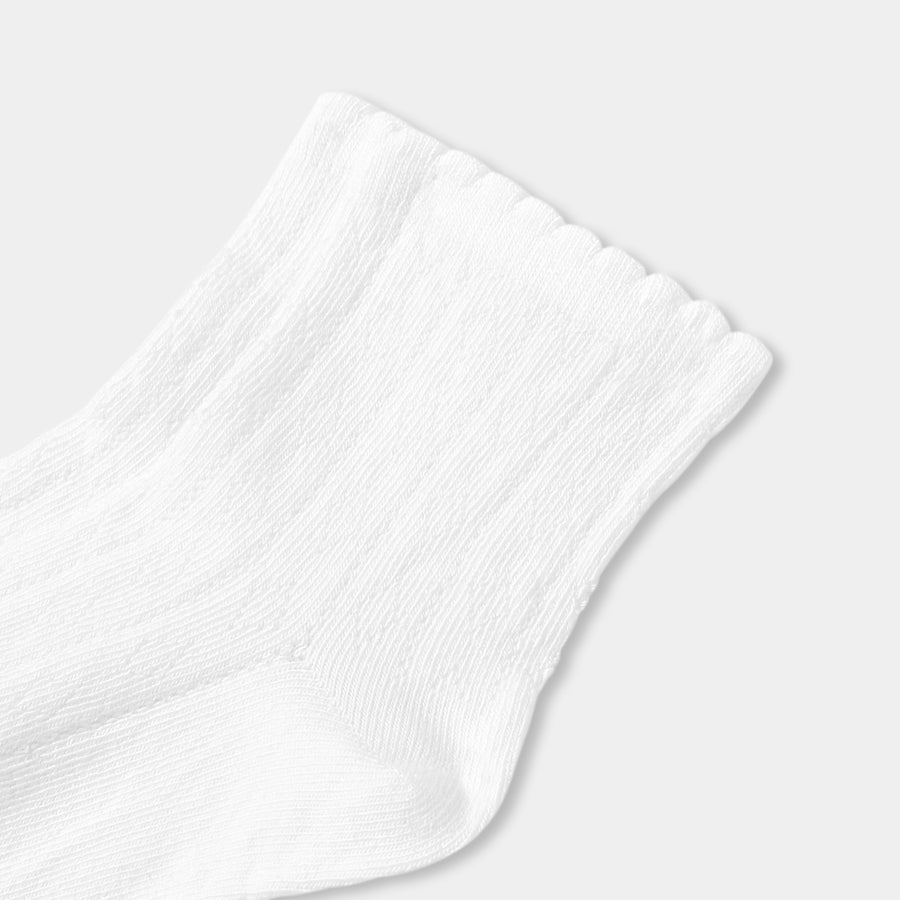 Pletene nogavice z vzorcem pointelle