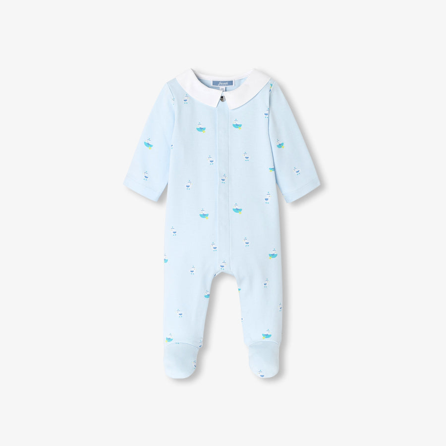 Bebi pižama iz interlock bombaža za dečke