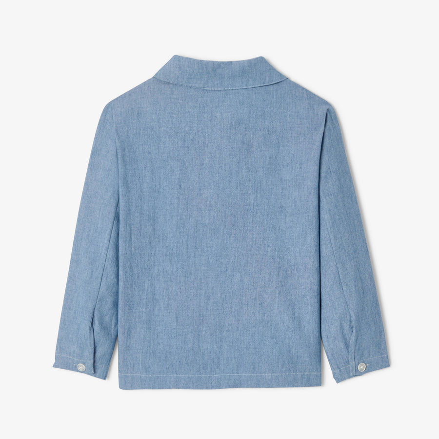 Otroška mornarska srajca iz chambraya