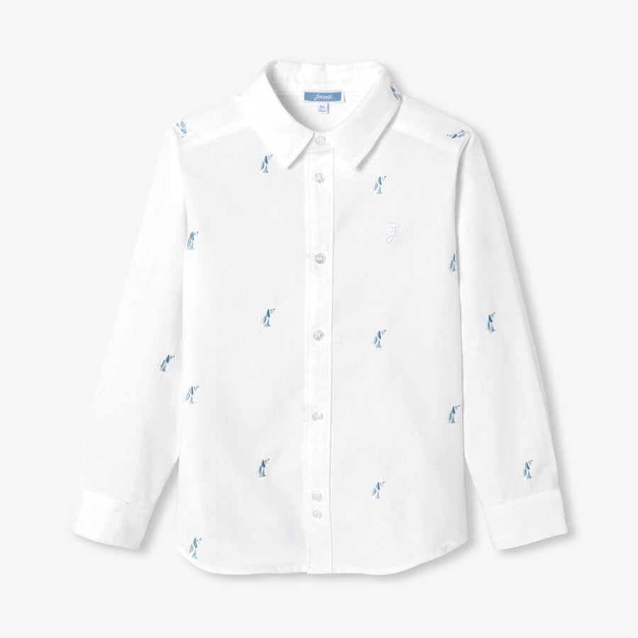 Košulja Oxford s potiskom za dečke