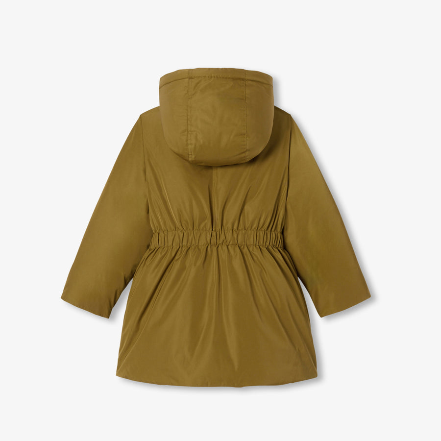 Parka s sherpa podlogo za deklice